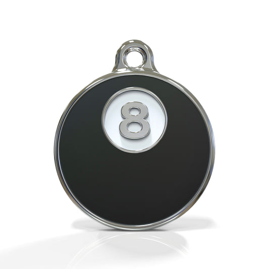 Lucky Eight Billard ID Tag