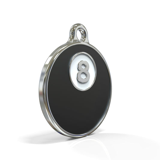 Lucky Eight Billard ID Tag