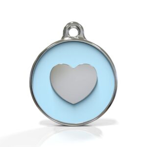 Icon Heart Ice ID Tag