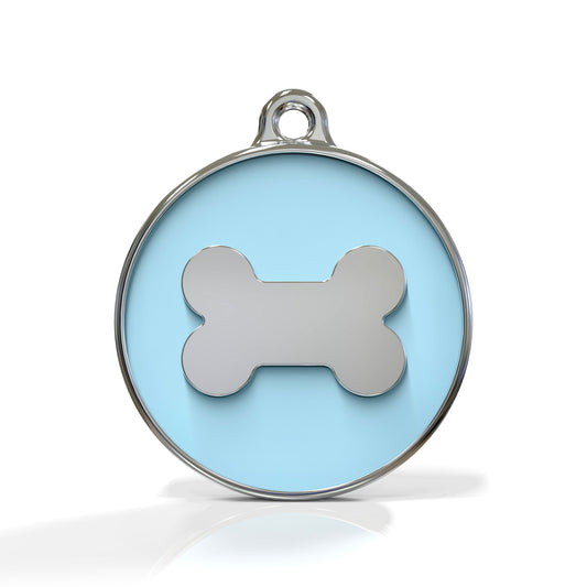Icon Bone Ice ID Tag Medium