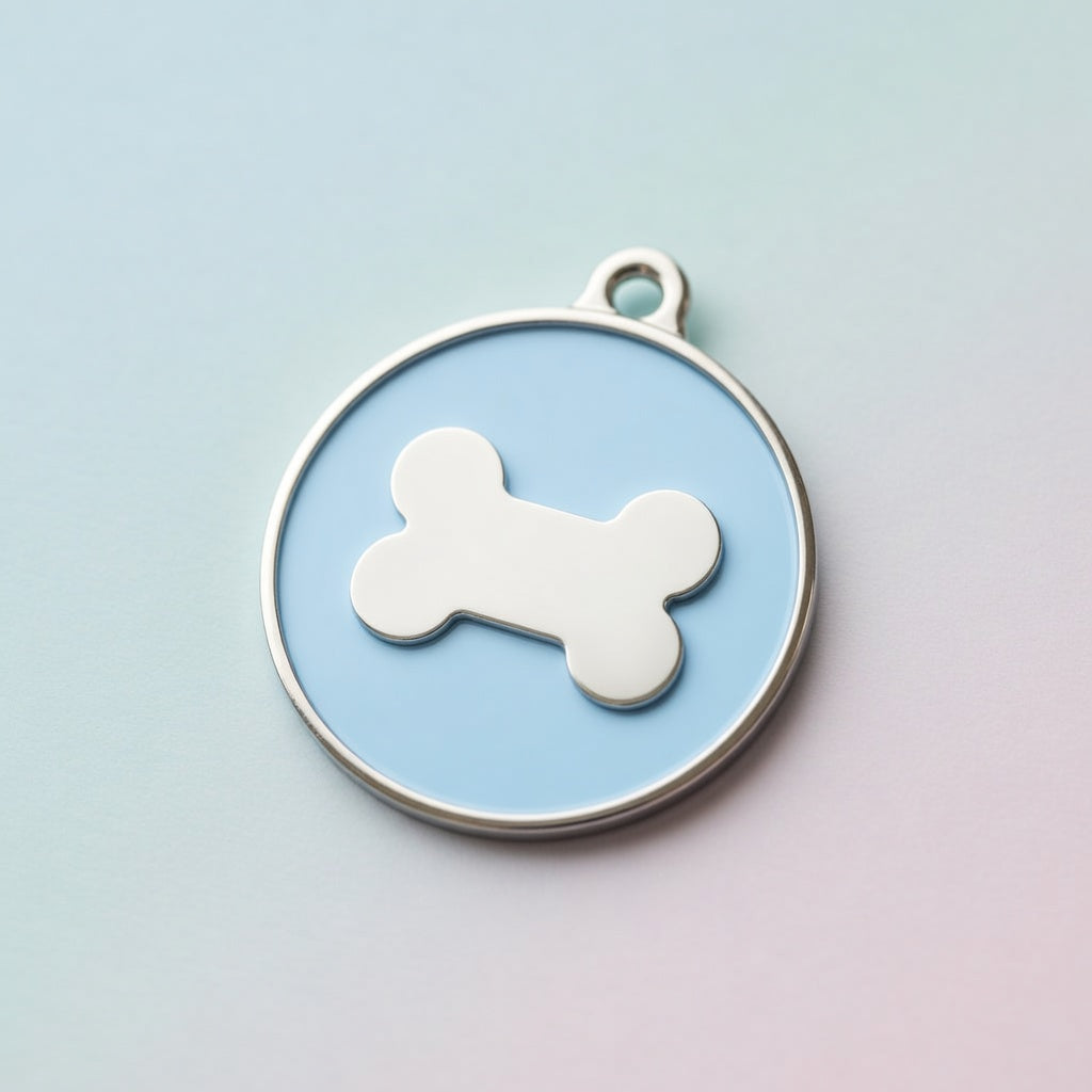 Icon Bone Ice ID Tag Medium