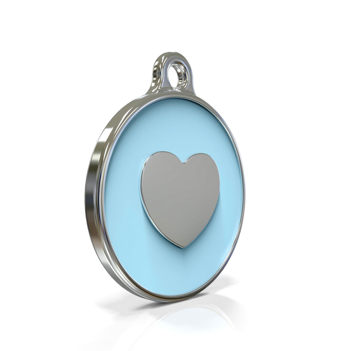 Icon Heart Ice ID Tag