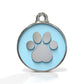 Icon Paw Ice ID Tag