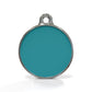 Solid Round Blue ID Tag