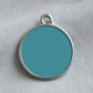Solid Round Blue ID Tag
