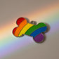 Pride Bone Rainbow ID Tag Medium