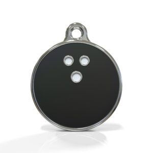 Strike Black Bowling ID Tag