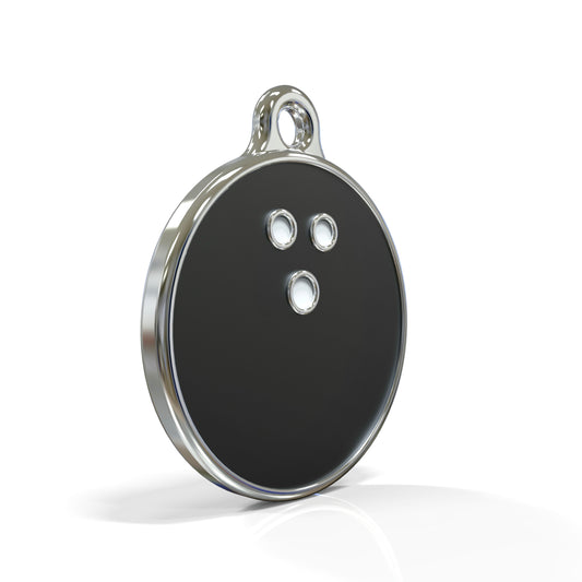 Strike Black Bowling ID Tag