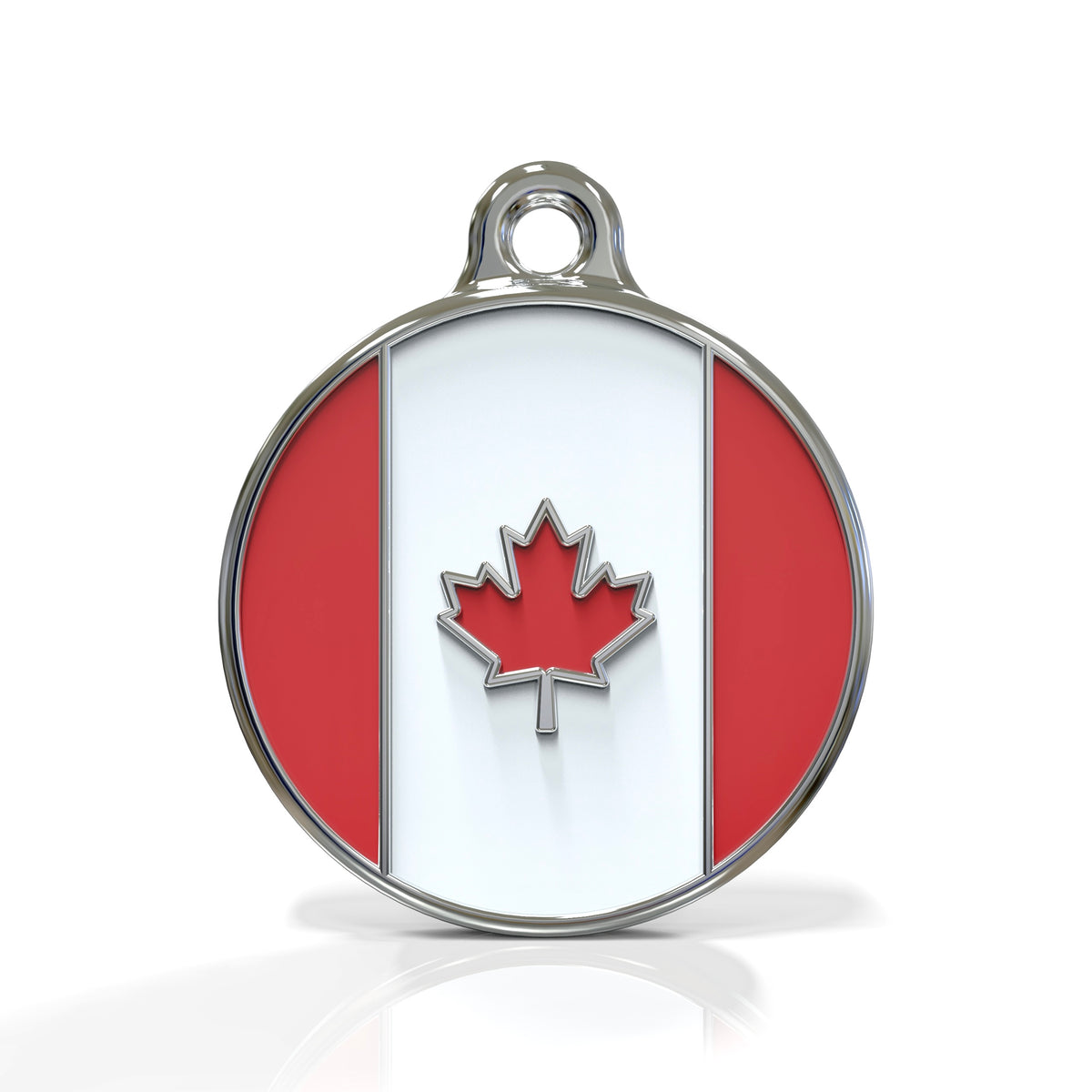 Flag Canada ID Tag