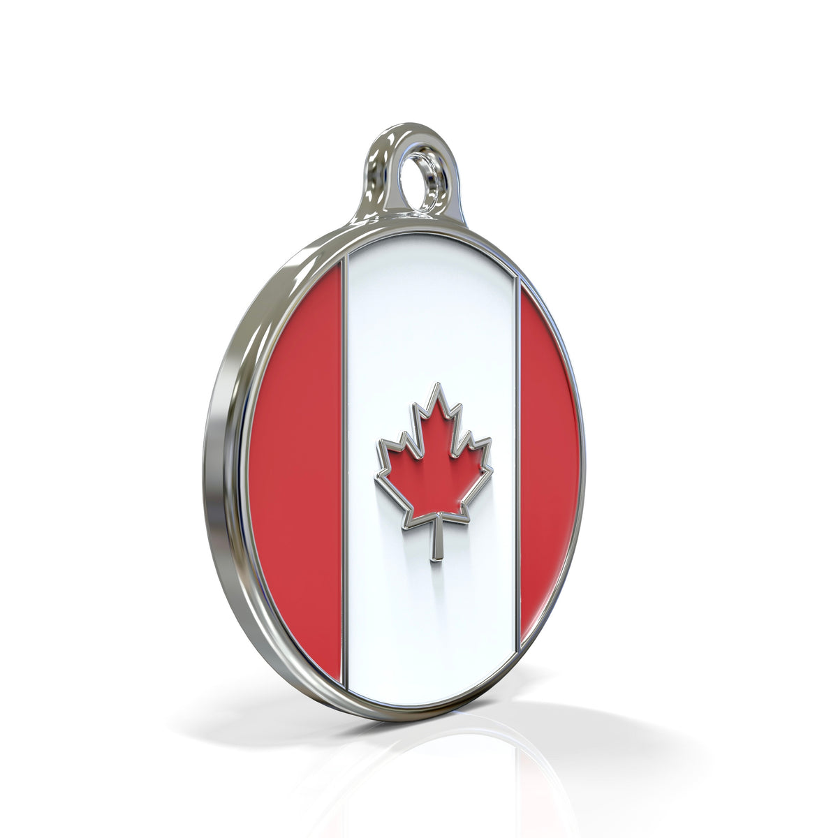 Flag Canada ID Tag