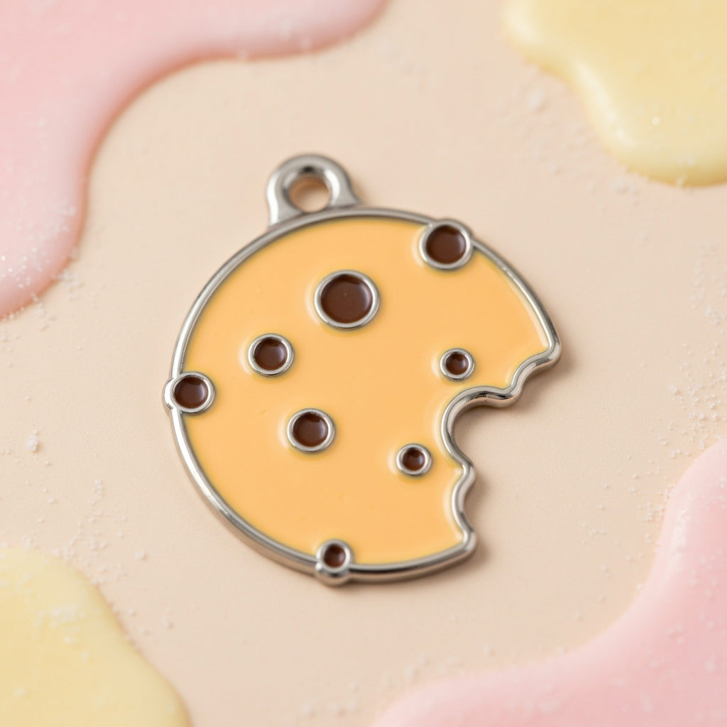 Caramel Crunch Cookie ID Tag