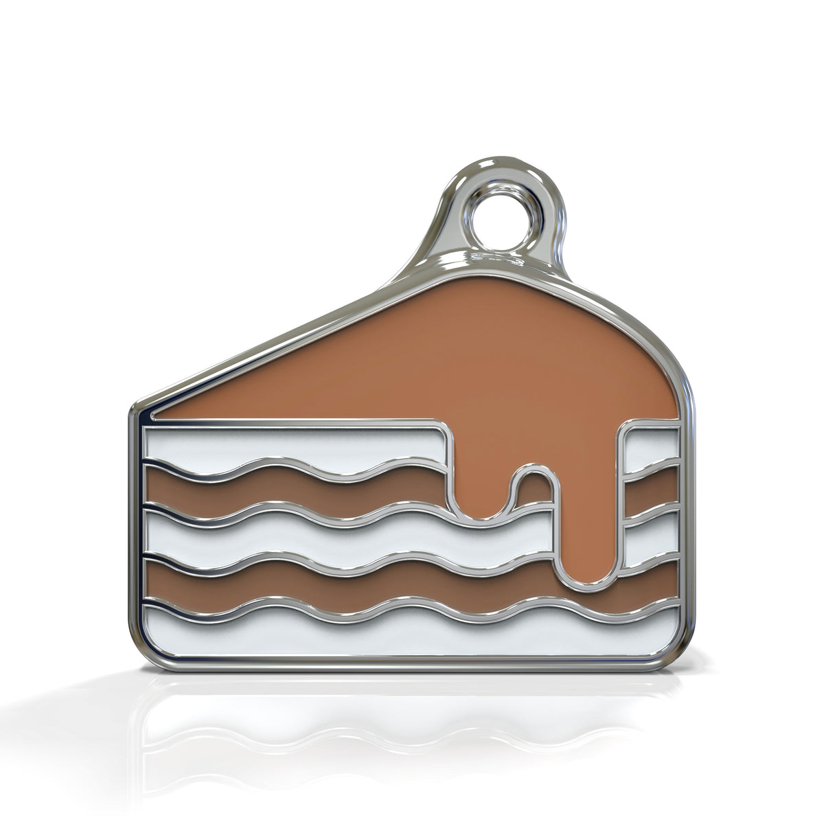 Chocolate Cake ID Tag