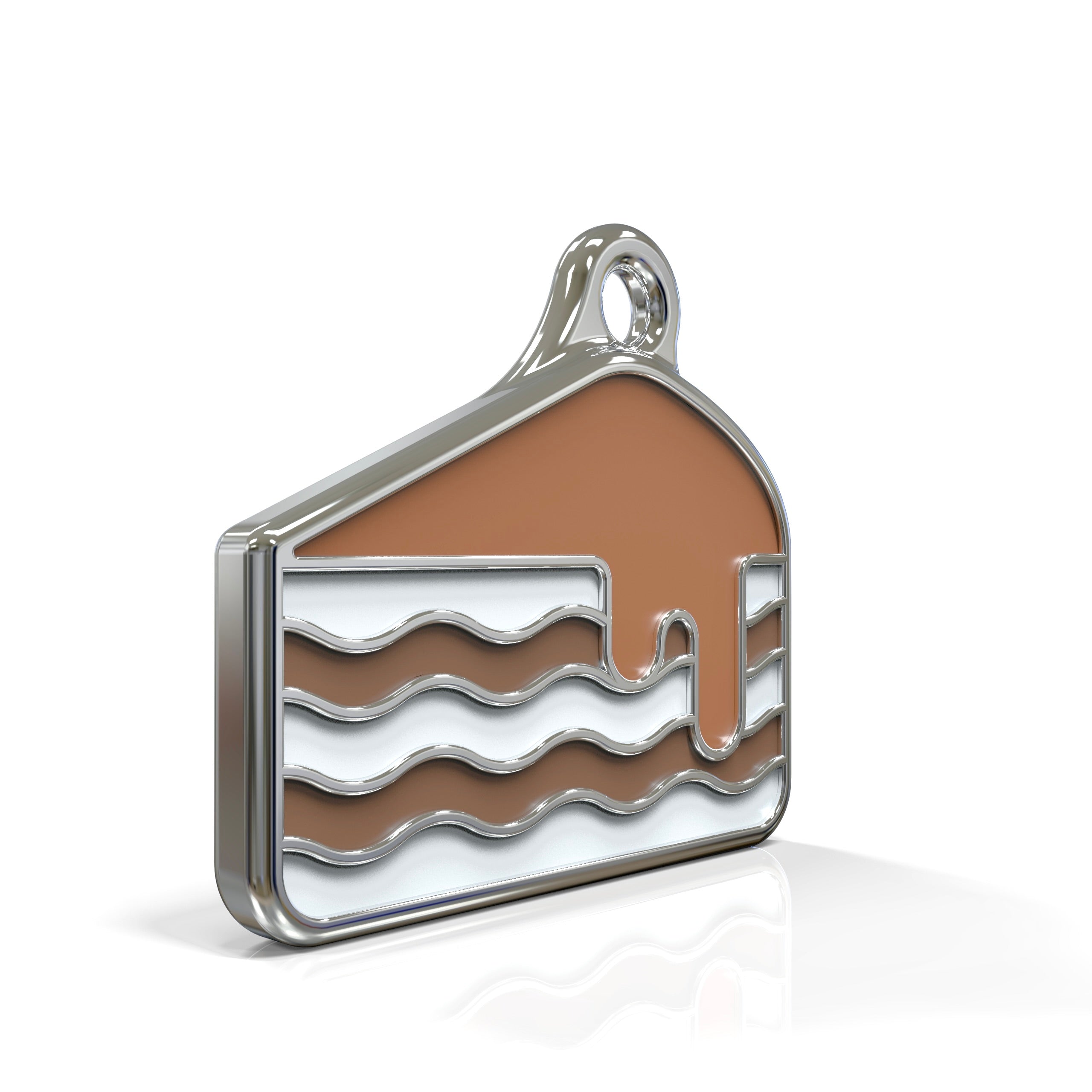 Chocolate Cake ID Tag