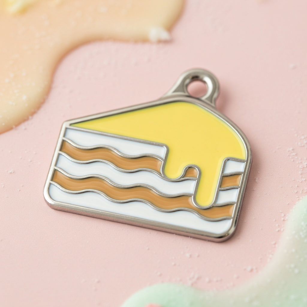 Lemon Cake ID Tag