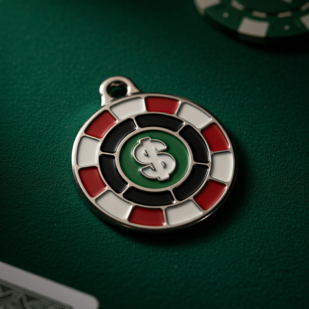 Vegas High Roller ID Tag