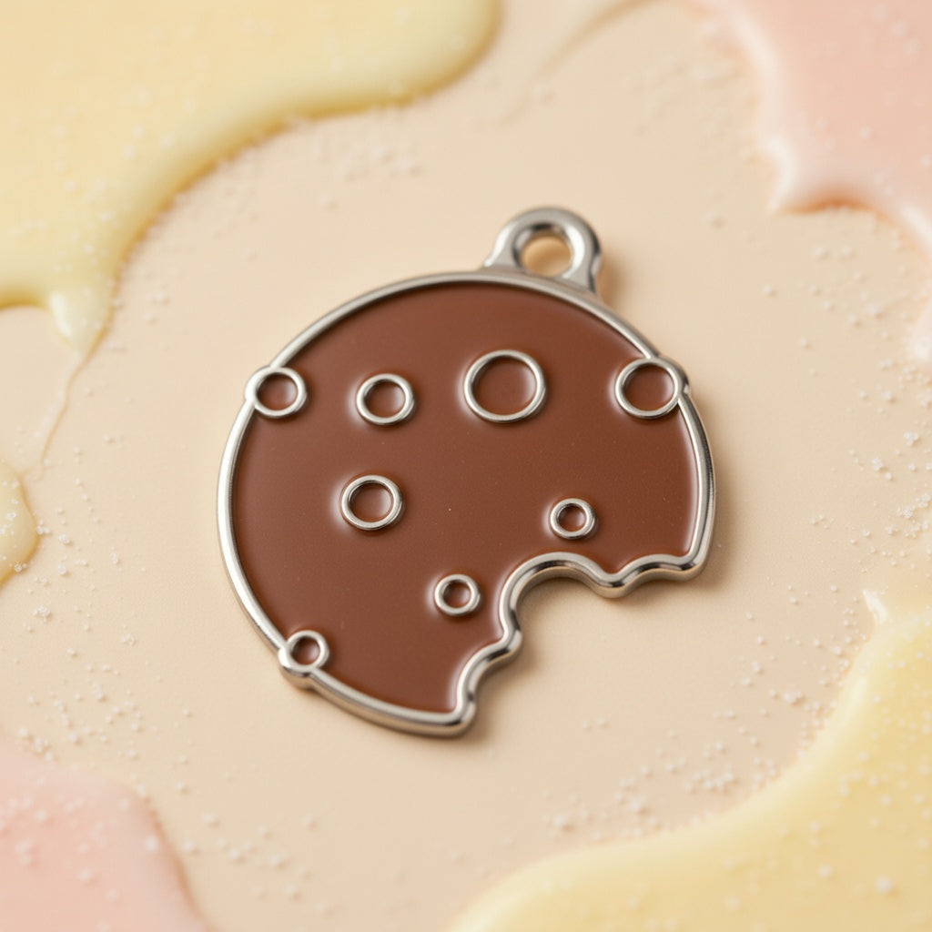 Choco Chip Cookie ID Tag