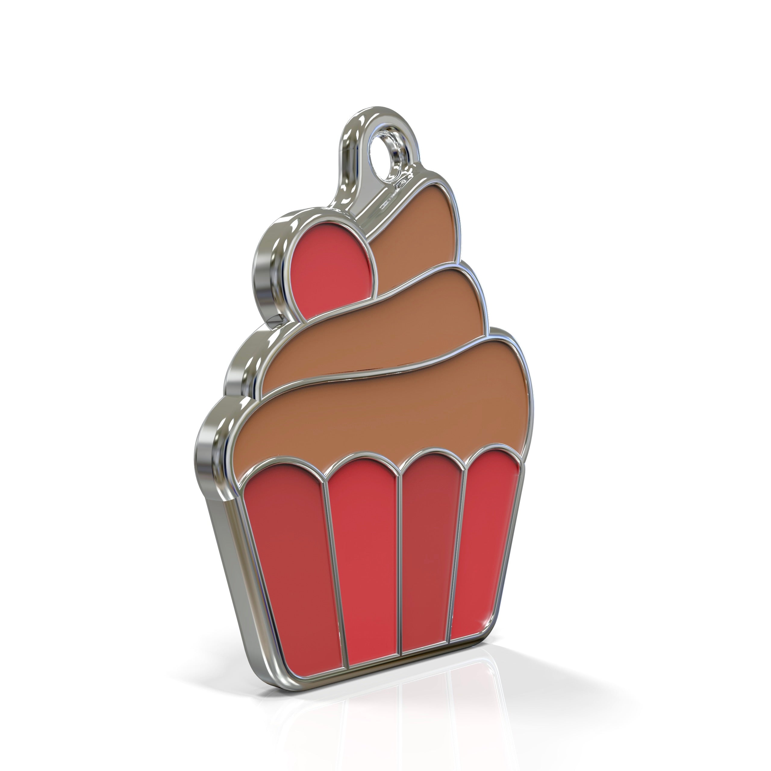Chocolate Sundae ID Tag