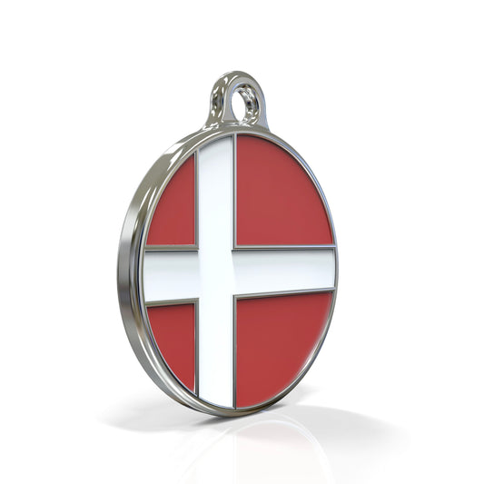 Flag Denmark ID Tag
