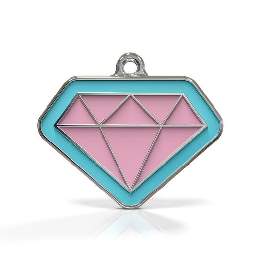 Diamond Bubblepop ID Tag