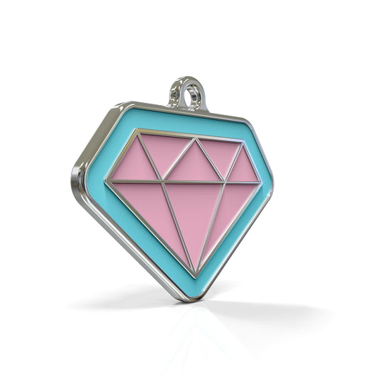 Diamond Bubblepop ID Tag