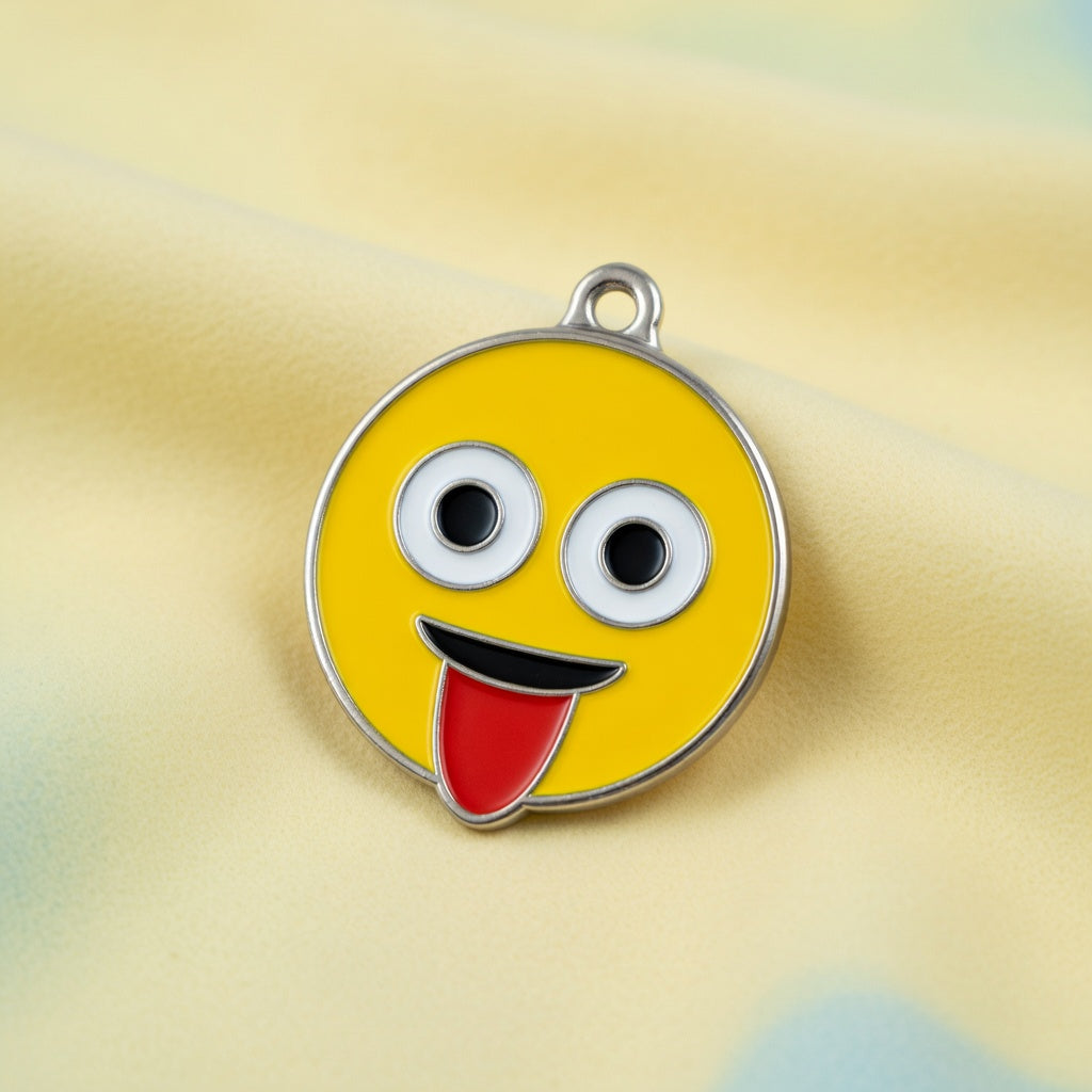 Emoji Goofy ID Tag