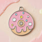 Strawberry Donut ID Tag
