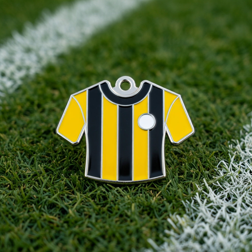 Schwarzgelben Jersey ID Tag