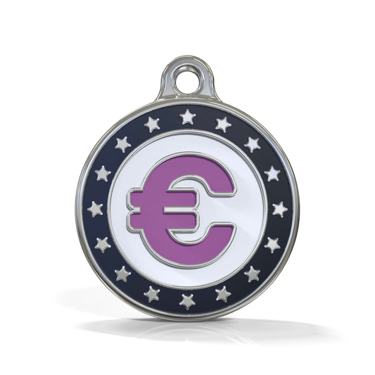 EUR Coin ID Tag
