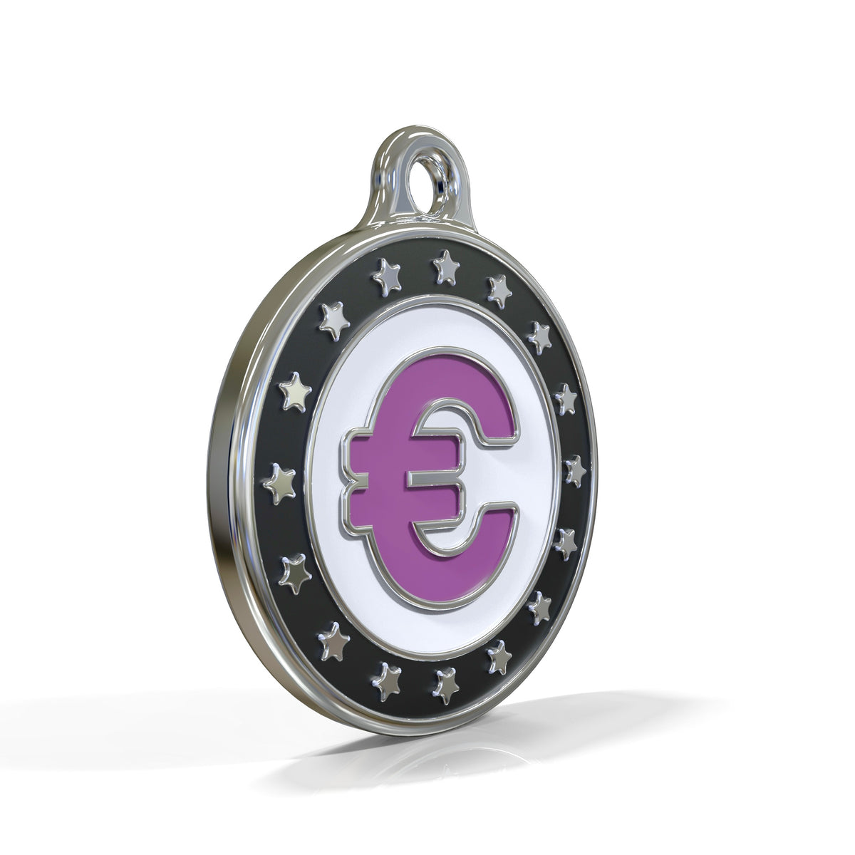 EUR Coin ID Tag