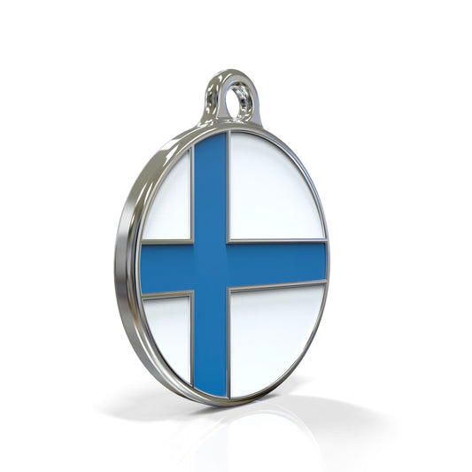 Flag Finland ID Tag