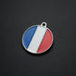 Flag France ID Tag Medium