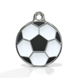 Kick Off Football ID Tag