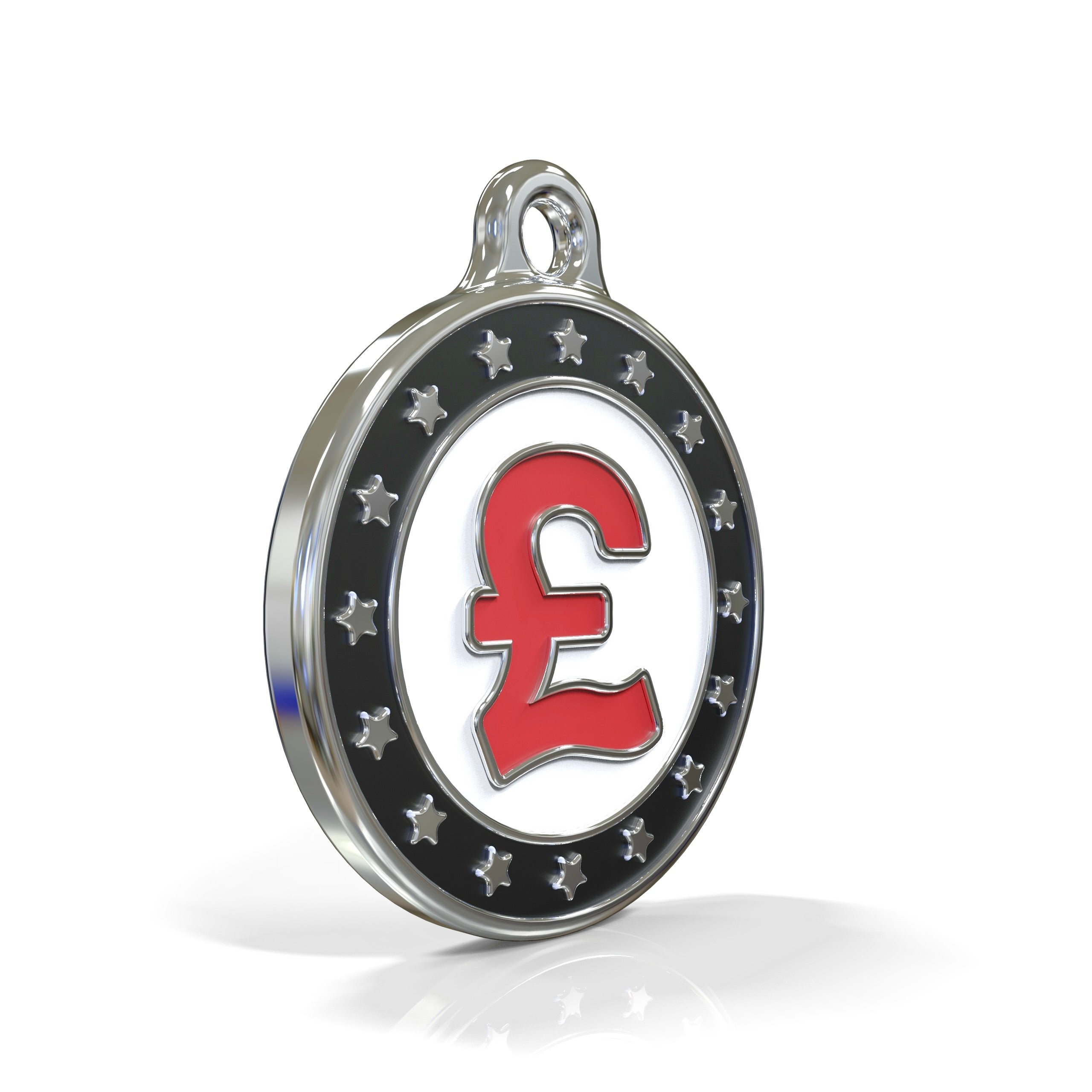 GBP Coin ID Tag