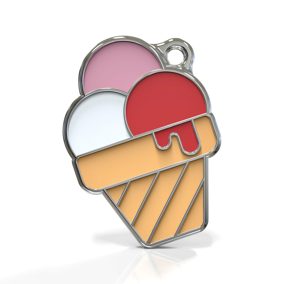 Strawberry Gelato ID Tag