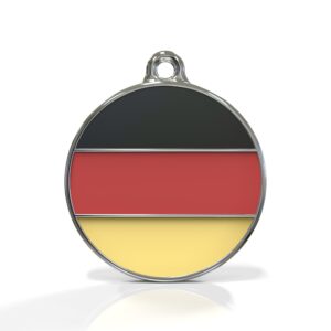 Flag Germany ID Tag