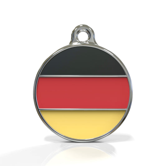 Flag Germany ID Tag