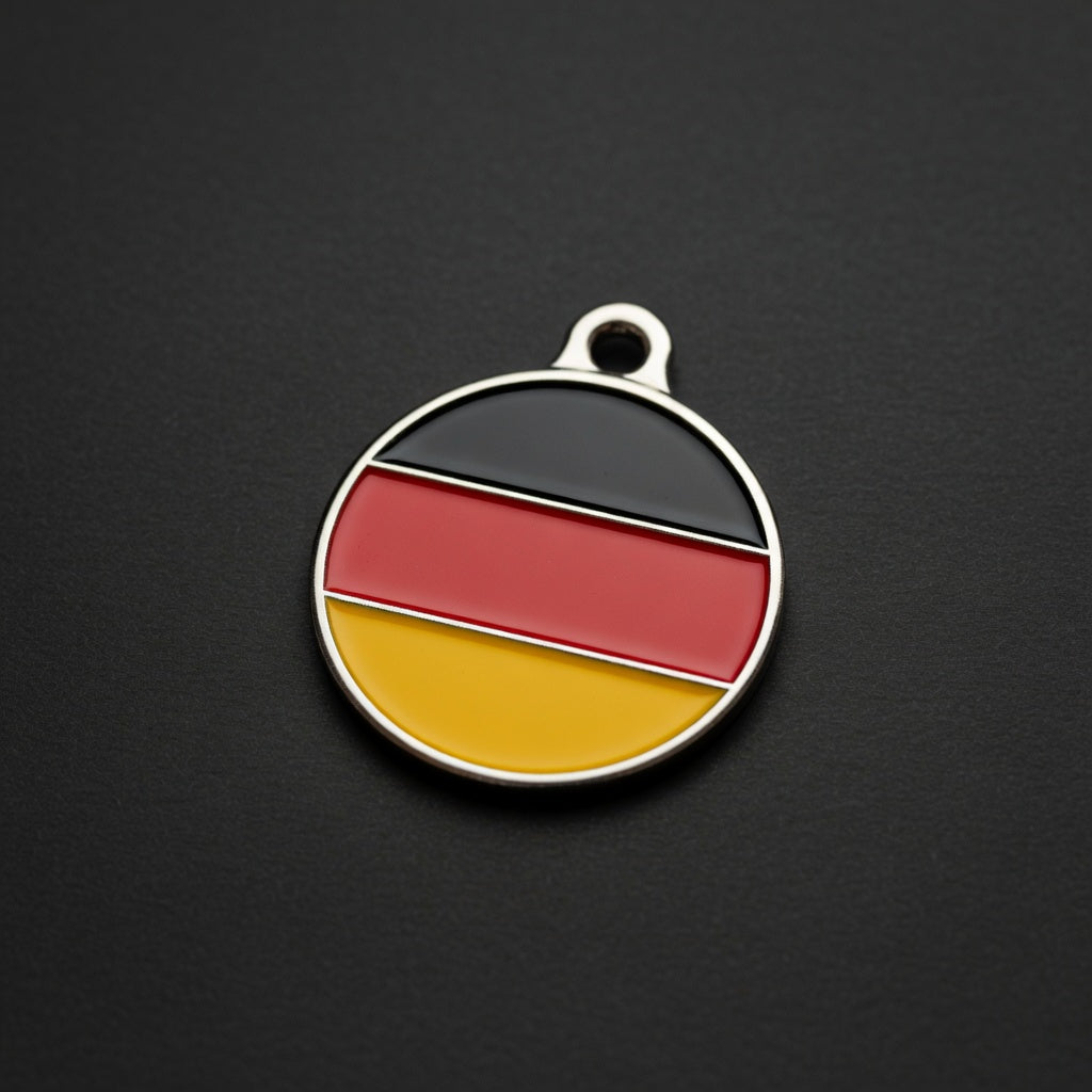 Flag Germany ID Tag