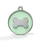 Icon Bone Pistachio ID Tag Medium