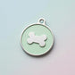 Icon Bone Pistachio ID Tag