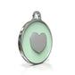 Icon Heart Pistachio ID Tag