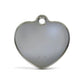 Solid Heart Green ID Tag