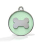 Icon Bone Pistachio ID Tag Medium