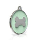Icon Bone Pistachio ID Tag Medium