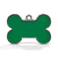 Solid Bone Green ID Tag Medium