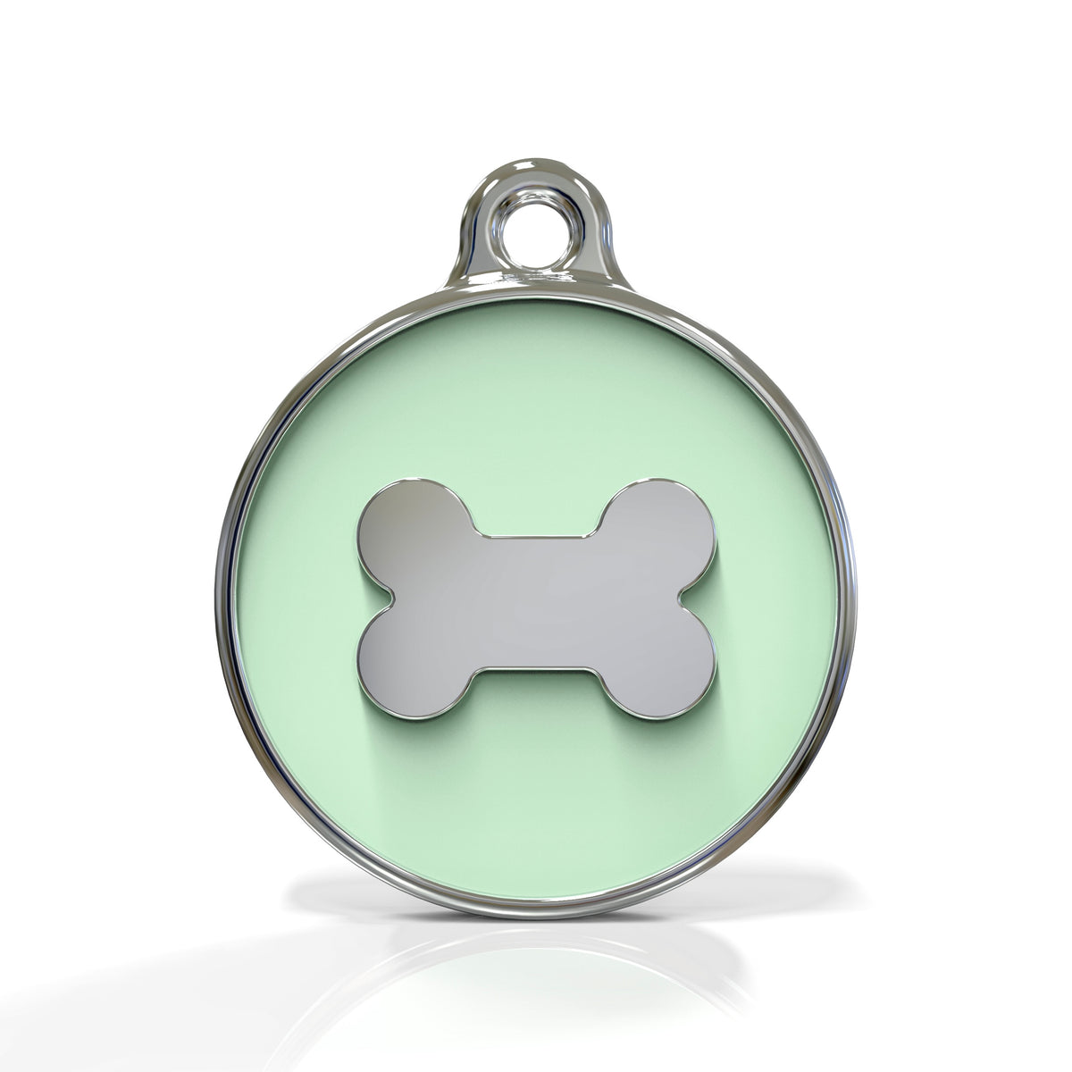 Icon Bone Pistachio ID Tag