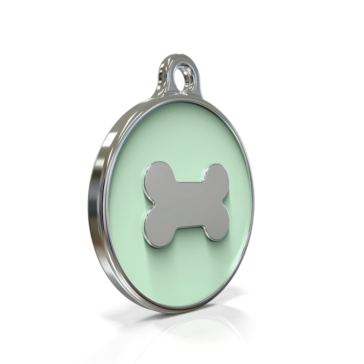 Icon Bone Pistachio ID Tag