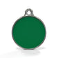Solid Round Green ID Tag