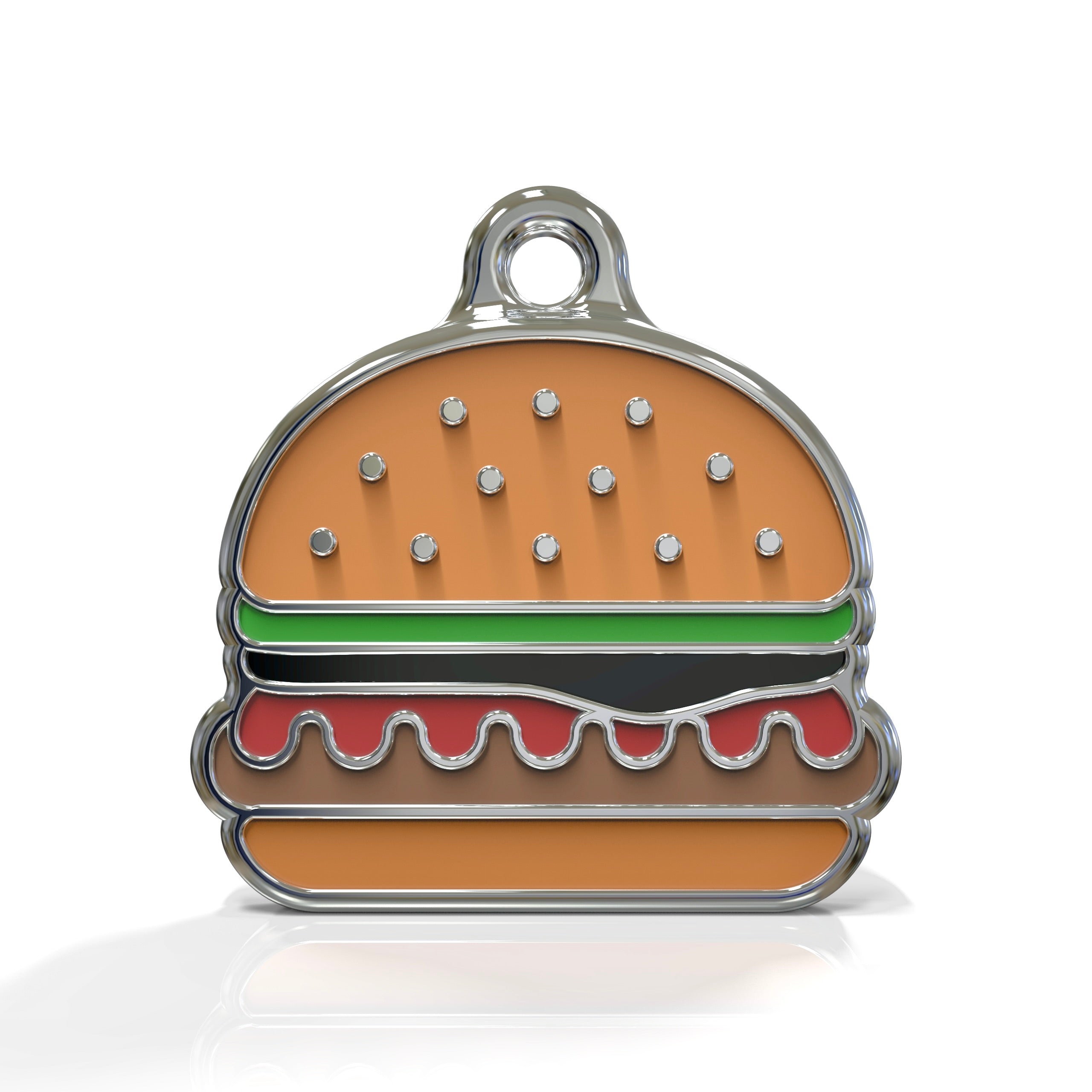 Burger ID Tag