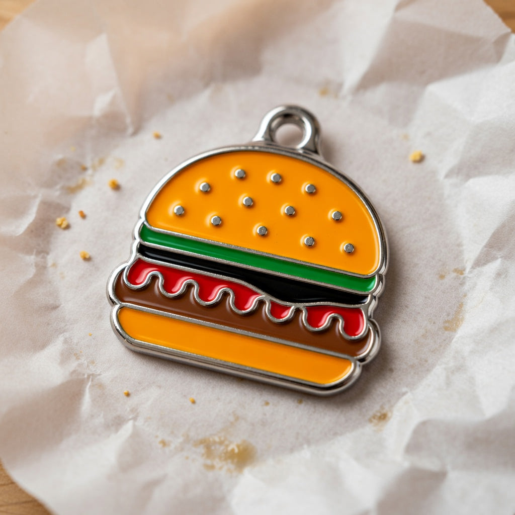 Burger ID Tag