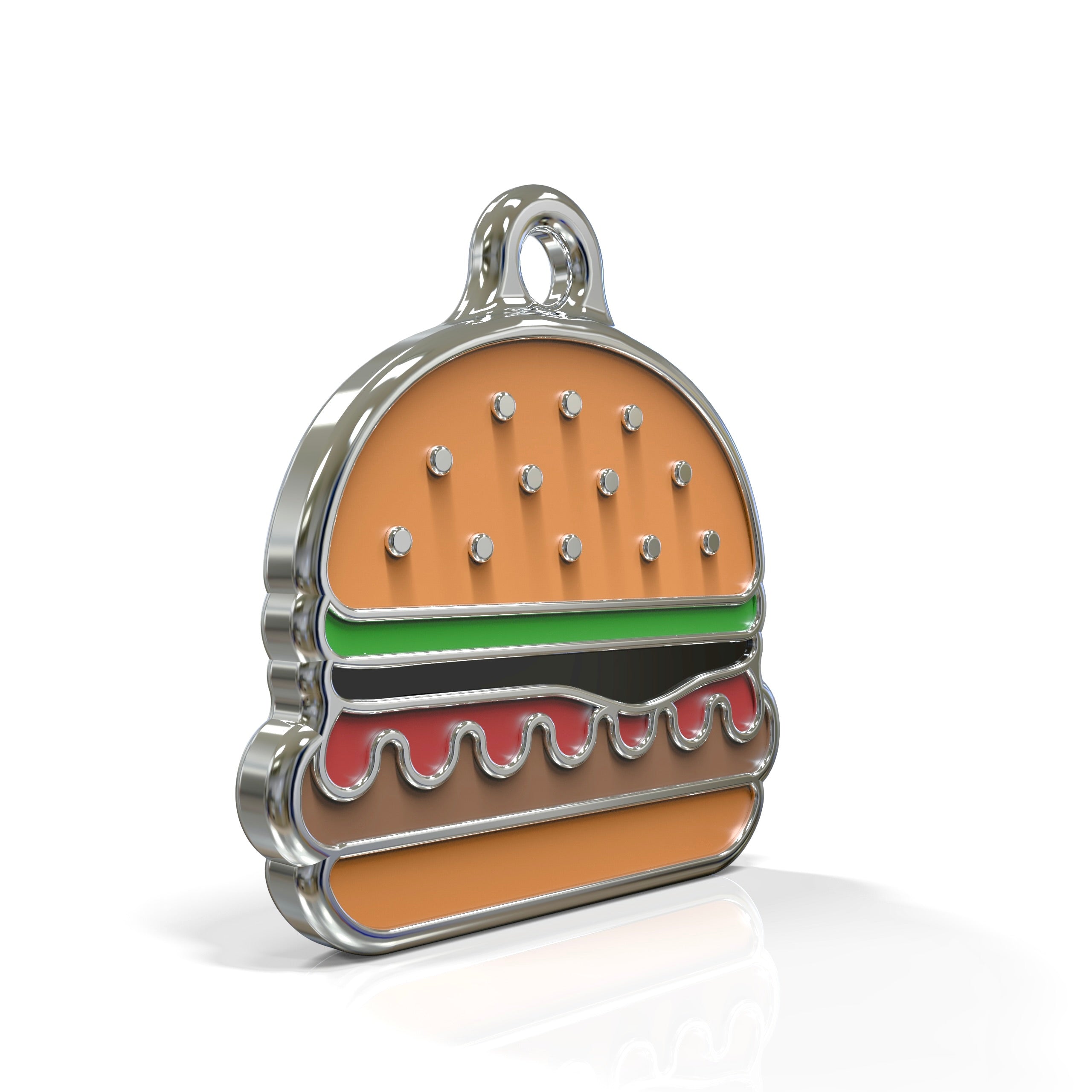 Burger ID Tag